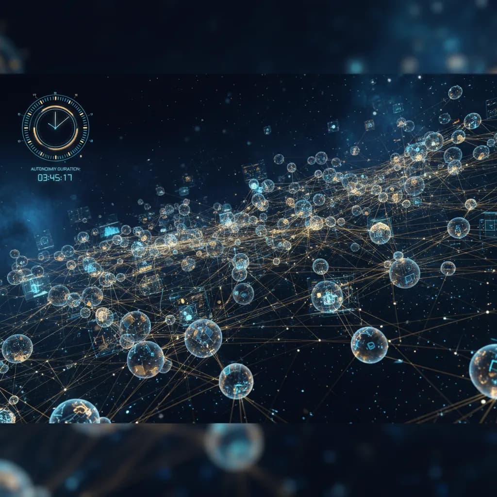 Ilustracja: Jak autonomiczne są agenty AI? Anthropic przeanalizował miliony interakcji
